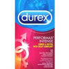 Durex Latex Condoms Performax Intense 12 Pack