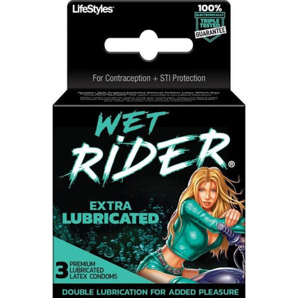 Wet Rider Extra Lubricated Latex Condoms 3 Pack

Introducing the Wet Rider Extra Lubricated Latex Condoms 3 Pack: The Ultimate Pleasure Enhancer for Unforgettable Intimacy!