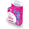 Wild Rose Ribbed Lubricated Condoms 3Pk - Adult Naughty Store