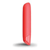 Rocks Off Sugar Boo Cool Coral SRV-2022 Rechargeable Silicone Vibrator for Women - Intense Pleasure - Coral Pink - Adult Naughty Store