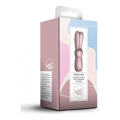 Sugarboo Bunnie Boo Blush Rabbit-Style Vibrator RB-2022 - Female Clitoral Stimulation - Sensual Rose