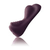 Rocks Off Toys Ruby Glow Dusk 10 Speed Massager - Intimate Pleasure for Seated Ladies - Clitoral and Vaginal Stimulation - Plum Purple
