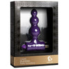 Rocks Off Petite Sensations Bubbles 7X Purple Butt Plug - Unleash Intense Pleasure for Beginners - Adult Naughty Store