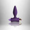 Rocks Off Toys Petite Sensations Plug 7X Purple - Small Vibrating Butt Plug for Intense Pleasure - Adult Naughty Store