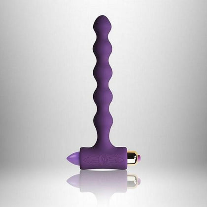 Rocks Off Petite Sensations Pearls 7X Vibrating Anal Beads - Model P7P Purple - Unisex Pleasure Toy
