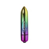 Rocks Off RO-80mm Color Me Orgasmic Bullet Vibrator - Intense Clitoral Stimulation - 7 Speeds - Waterproof - Battery Included - Rich Sophisticated Colour - Adult Naughty Store