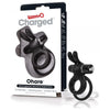 Introducing the Screaming O Charged Ohare Vooom Mini Vibe Black - A Rechargeable Wearable Rabbit Vibe for Unforgettable Pleasure! - Adult Naughty Store