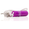 Screaming O Charged Vooom Rechargeable Bullet Vibrator - Powerful 10 Function Purple Pleasure for All Genders - Adult Naughty Store