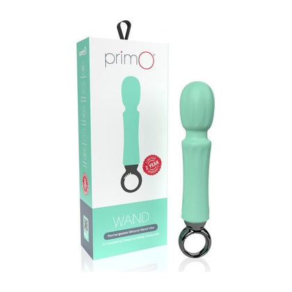 Screaming O Primo Wand Kiwi Green Rechargeable Vibrating Massager for Intense Pleasure - Model 2023