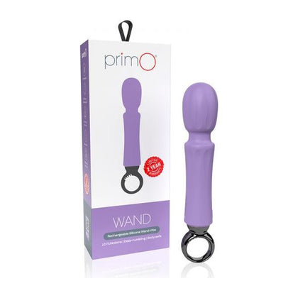 Seductive Pleasure: Screaming O Primo Wand Lilac Purple Rechargeable Vibrating Massager - Model 2023 (Unisex, Full Body Stimulation) - Adult Naughty Store