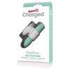 Screaming O Charged Positive Compact Vibrator - Powerful 20 Function Rechargeable Massager for Intense Pleasure - Kiwi Green