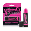 Screaming O My Secret Vibrating Lip Balm - Mini Vibe for Women - Discreet Lipstick Vibrator for Sensual Lip Pleasure - Model: O-Balm Stick - Color: Stylishly Discreet