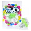 Color Pop Fing O Tip Green Finger Vibrator - The Ultimate Pleasure Companion for Intimate Moments