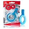 Introducing the Screaming O GO Vibe Ring Blue - The Ultimate Quickie Pleasure Enhancer - Adult Naughty Store