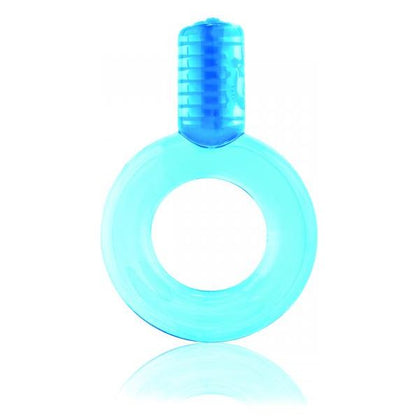 Introducing the Screaming O GO Vibe Ring Blue - The Ultimate Quickie Pleasure Enhancer - Adult Naughty Store