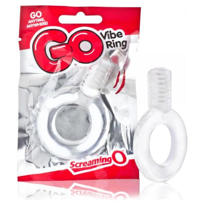 Screaming O GO Vibe Ring Clear - The Ultimate Pleasure Enhancer for Intense Couples' Intimacy - Adult Naughty Store