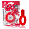 Screaming O GO Vibe Ring Red - The Ultimate Quickie Cock Ring for Intense Pleasure and Extended Stamina