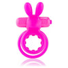 Introducing the Luxe Pleasure O Hare Double Vibrating Ring Pink: The Ultimate Couples' Pleasure Enhancer