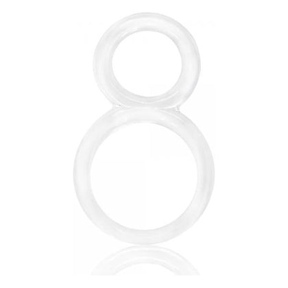 Ofinity Double Erection Ring - Clear: The Ultimate Male Pleasure Enhancer
