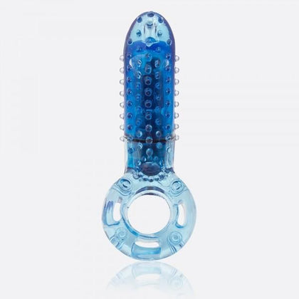 Screaming O Yeah Blue Vibrating Cock Ring - The Ultimate Pleasure Enhancer for Men and Women