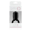 Primo Minx Black Vibrating Cock Ring with Vibro Fins - Powerful Stimulation for Couples