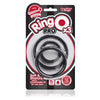 Ringo Pro X3 Black 3 Silicone Cock Rings - Adult Naughty Store