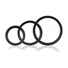 Ringo Pro X3 Black 3 Silicone Cock Rings - Adult Naughty Store