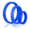 Ringo Pro X3 Blue 3 Silicone Cock Rings - Adult Naughty Store