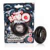 RingO Biggies Black Thick Cock Ring for Intense Pleasure and Endurance Enhancement - Model RB-1001 - Designed for Men - Ultimate Satisfaction in Comfort and Style