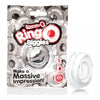 Introducing the Screaming O RingO Biggies Clear Thick Cock Ring - The Ultimate Pleasure Enhancer for Men!
