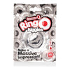 Introducing the Screaming O RingO Biggies Clear Thick Cock Ring - The Ultimate Pleasure Enhancer for Men!