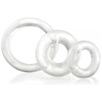 The Screaming O RingO X3 Clear Cock Rings for Enhanced Pleasure and Performance - Adult Naughty Store