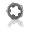 Introducing the Screaming O RingO Rangler Cannonball Black Erection Ring for Men - Enhance Your Pleasure and Performance!