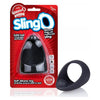 Screaming O SlingO Black Cock Ring - The Ultimate Perineum Massage Experience for Men - Adult Naughty Store