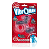 Screaming O Vibro Man Black - Ultimate 3-Point Upgrade Vibrating Ring for Him - Adult Naughty Store