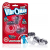 Screaming O Vibro Man Black - Ultimate 3-Point Upgrade Vibrating Ring for Him - Adult Naughty Store