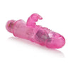 California Exotic Novelties First Time Bunny Teaser Vibrator - Model BT-100 - Women's Clitoral Pleasure - Pink