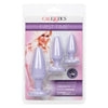 California Exotic Novelties First Time Crystal Booty Kit Purple - SE-0004-40-2 - Unisex Anal Pleasure Set - Adult Naughty Store