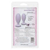 California Exotic Novelties First Time Love Crystal Booty Duo Purple: Silicone Anal Trainer Kit for Couples - Model SE-0004-53-2 - Adult Naughty Store