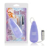 First Time Satin Teaser Silver Bullet Vibrator - Adult Naughty Store