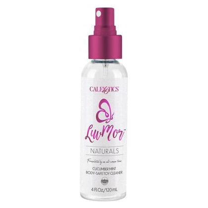 Luvmor Naturals Cucumber Mint Body-Safe Toy Cleaner 4oz - Adult Naughty Store