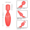 Cal Exotics Rechargeable Massager Kit Orange - Petite Size Vibrating Pleasure Device for Women - Model RMK-001 - Powerful, Body-Safe Silicone and ABS Plastic - USB Rechargeable - Waterproof - - Adult Naughty Store