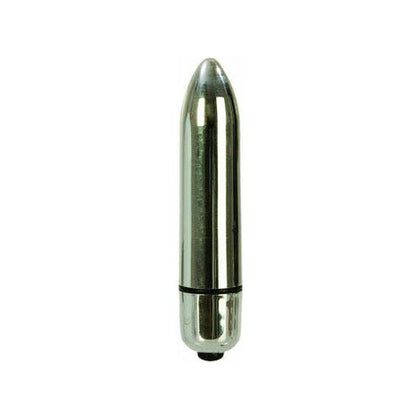 California Exotics High Intensity Bullet Silver Vibrating Bullet - Model HI-1234 - For Intense Pleasure and Stimulation - Gender Neutral - Waterproof