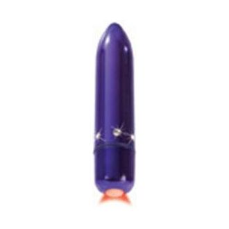 Introducing the Crystal High Intensity Bullet Purple - The Ultimate Pleasure Companion for Unparalleled Intensity and Elegance