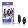 Introducing the Luxe Pleasure Silicone Remote Control Bullet Vibrator - Model X1B, for Unforgettable Pleasure in Black!