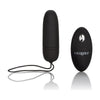 Introducing the Luxe Pleasure Silicone Remote Control Bullet Vibrator - Model X1B, for Unforgettable Pleasure in Black!