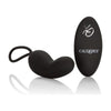 Introducing the Luxurious PleasureCo Silicone Remote USB Rechargeable Curve Black Bullet - Model RC-12X: The Ultimate Remote Controlled Curve Vibrator for Mind-Blowing Pleasure - Adult Naughty Store