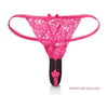 Lock N Play Remote Petite Panty Teaser - Black, Women's, Intimate Pleasure, Size S/M - Adult Naughty Store