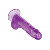 California Exotic Novelties Size Queen 6in Purple Realistic Dildo - Model SQ-6P - For Women - Ultimate Pleasure Experience - Adult Naughty Store