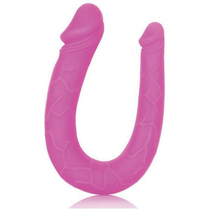 Cal Exotics Silicone Double Dong AC-DC Pink - Model PDD-001 - Dual Pleasure for All Genders
